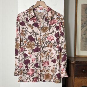 Jaclyn Smith Floral Blouse